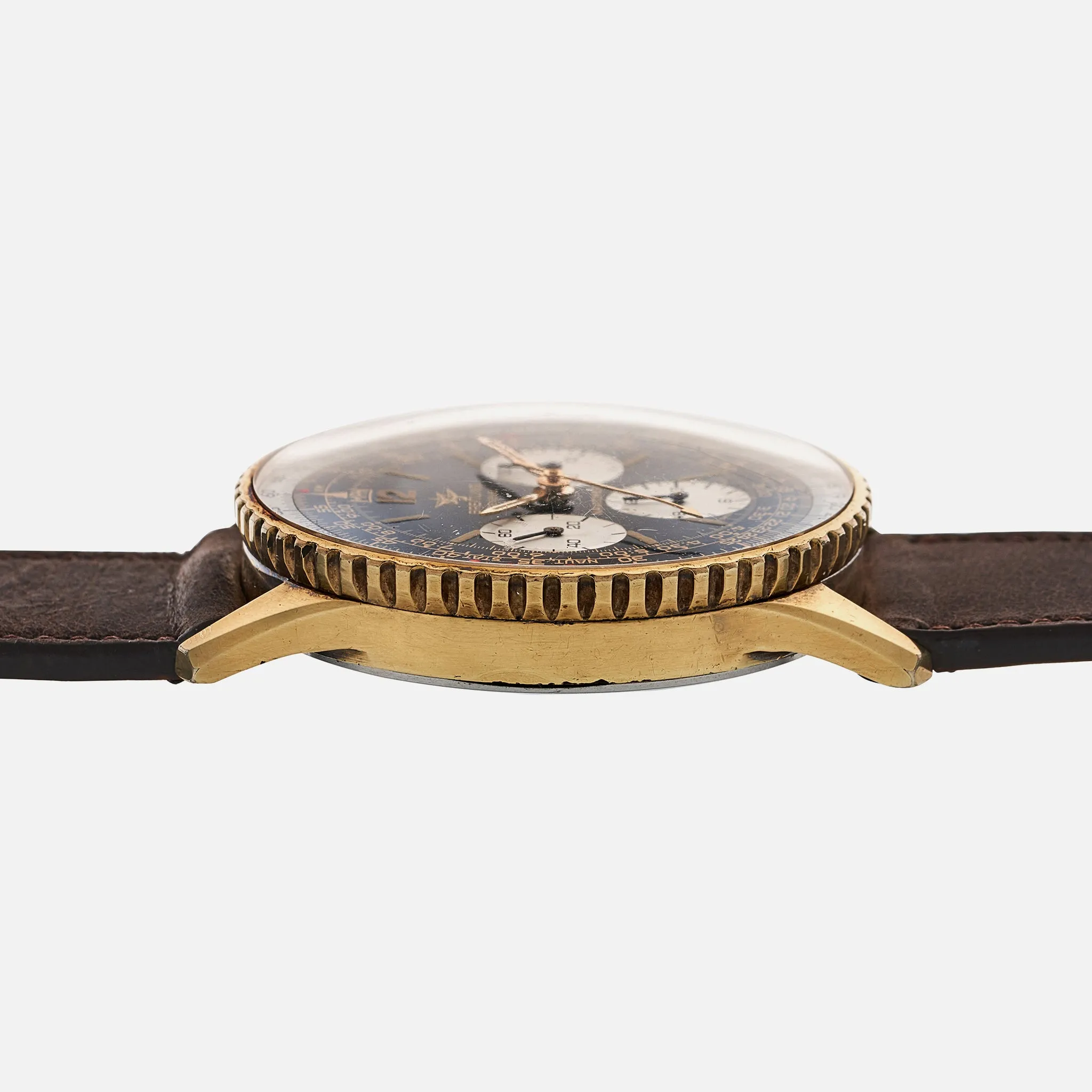 1960s Breitling Navitimer Ref. 806 In Plated Yellow Gold