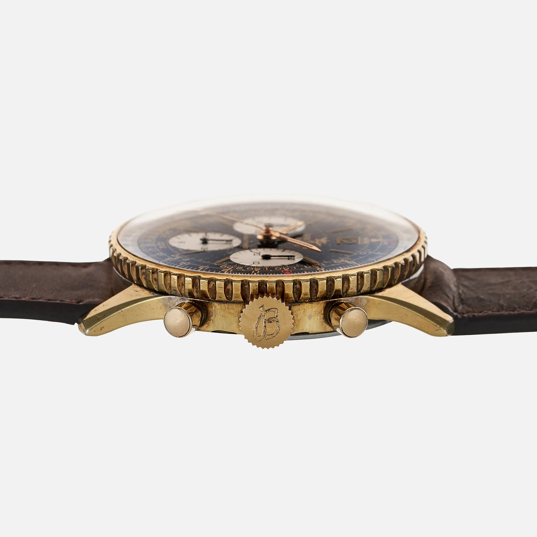1960s Breitling Navitimer Ref. 806 In Plated Yellow Gold