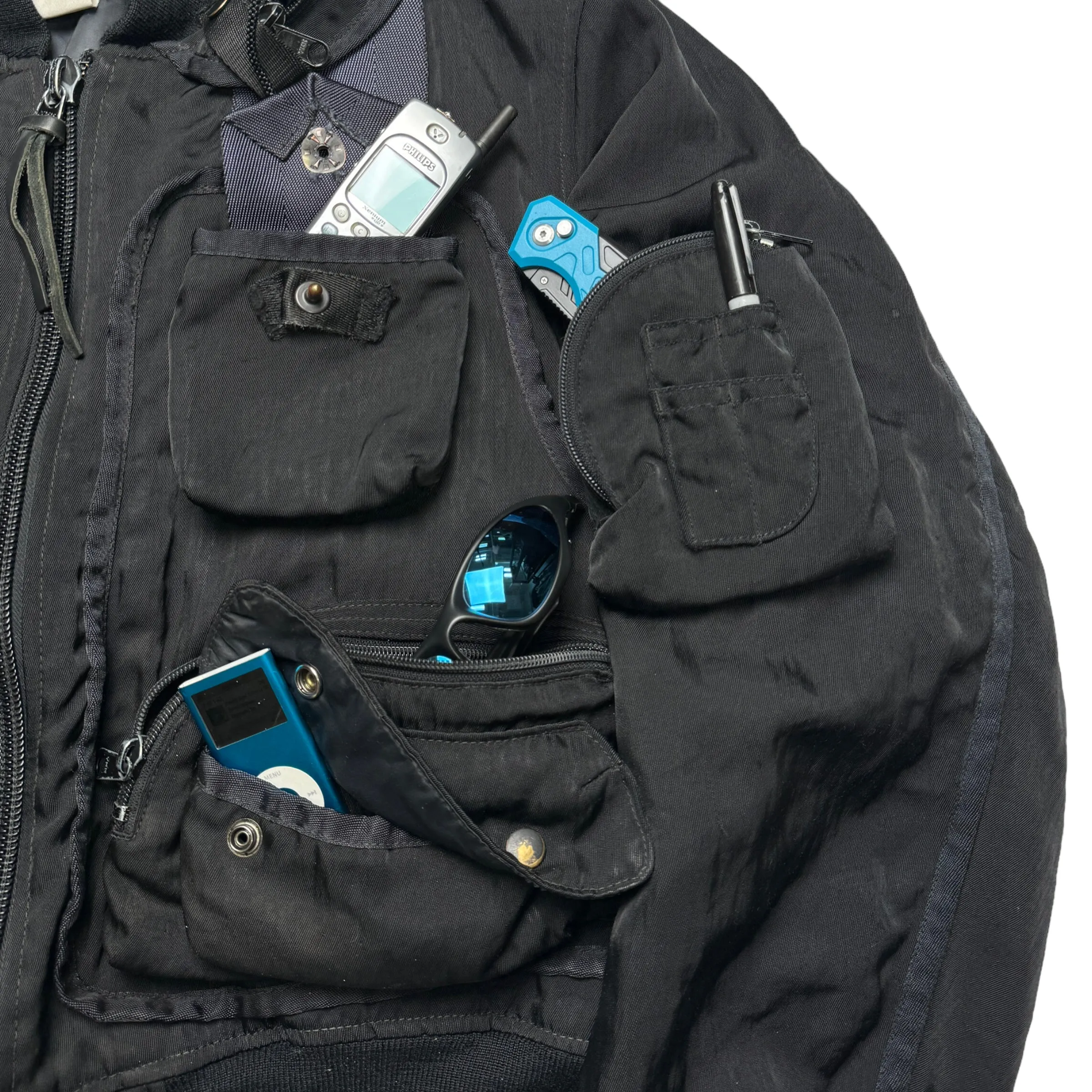 1996 Issey Miyake Parachute Cargo Bomber