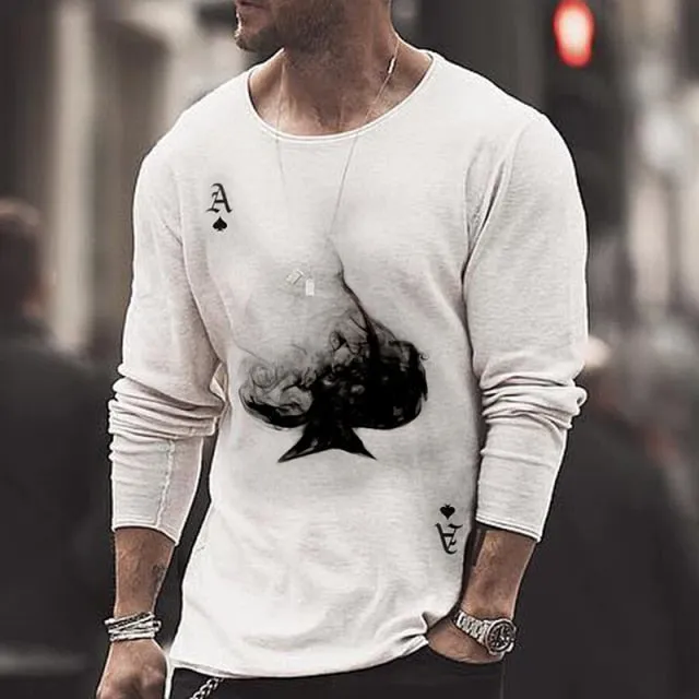Ace of Spade Long Sleeve Shirt