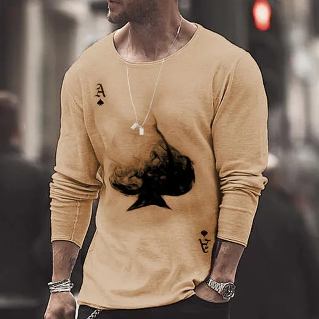 Ace of Spade Long Sleeve Shirt