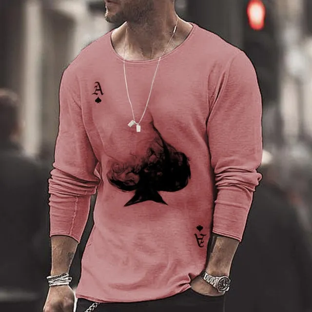 Ace of Spade Long Sleeve Shirt