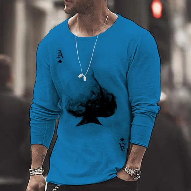 Ace of Spade Long Sleeve Shirt