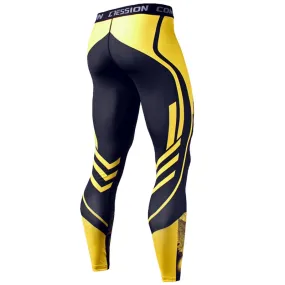 Aidase Men's Running Leggings Sportswear Quick Dry Gym Fitness Tights Workout Training Jogging Sports Trousers Compression Sport Pants