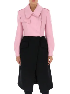 Alexander McQueen Colour Block Tailored Coat
