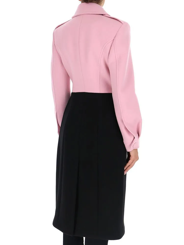 Alexander McQueen Colour Block Tailored Coat