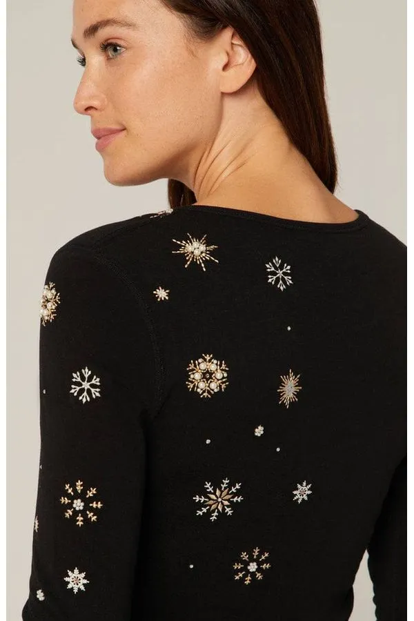 Alp N Rock Annika Henley Shirt | Black