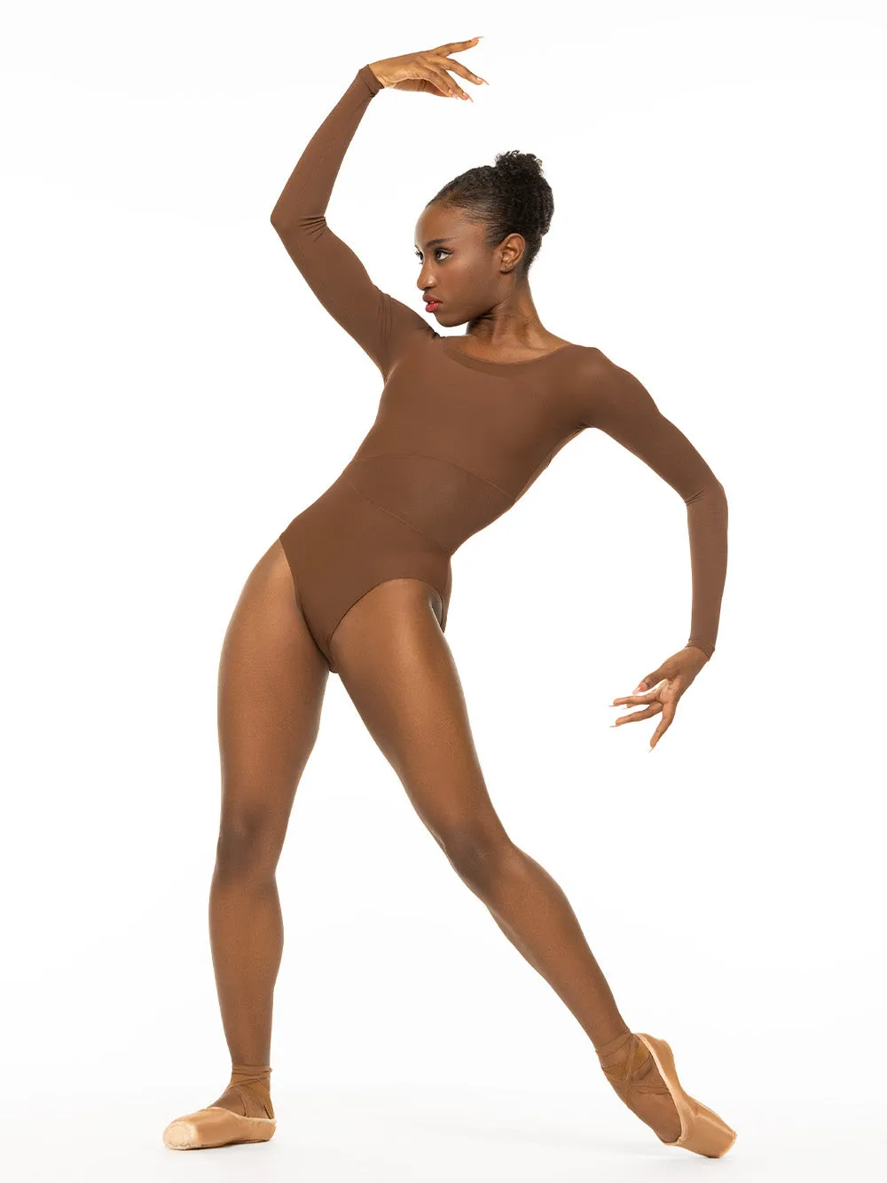 Amelie Coffee Leotard RTW