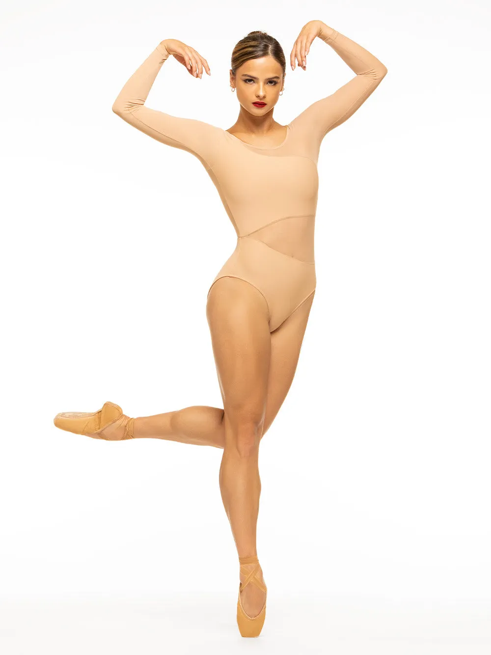 Amelie Honey Beige Kids Leotard RTW