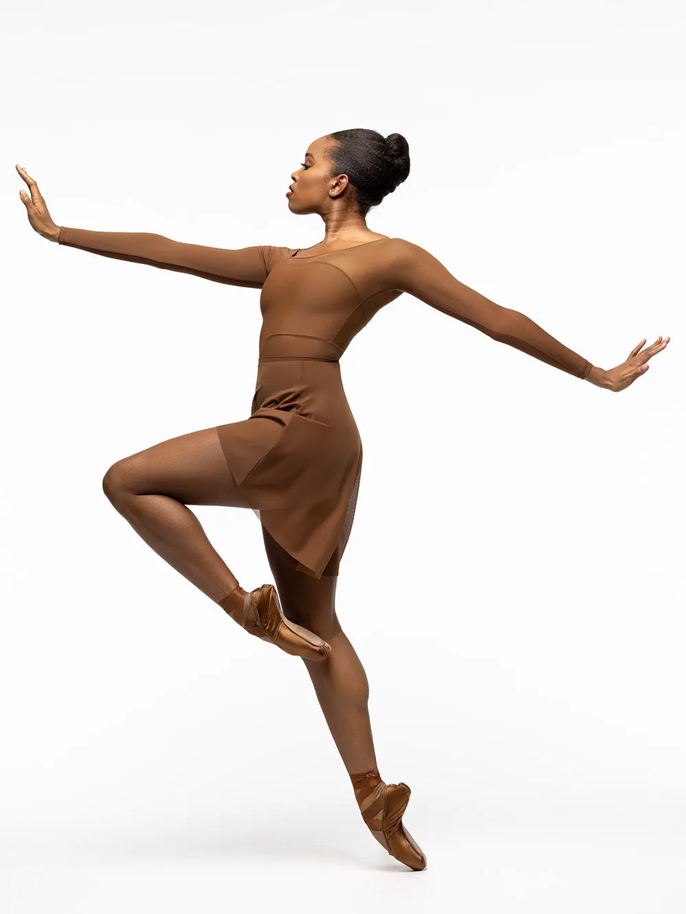 Amelie Mocha Kids Leotard RTW
