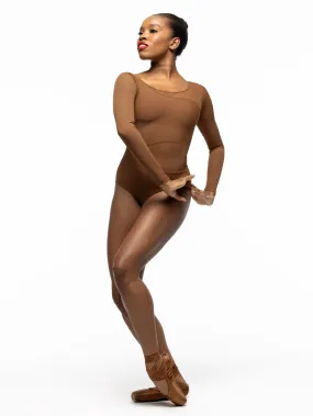Amelie Mocha Kids Leotard RTW