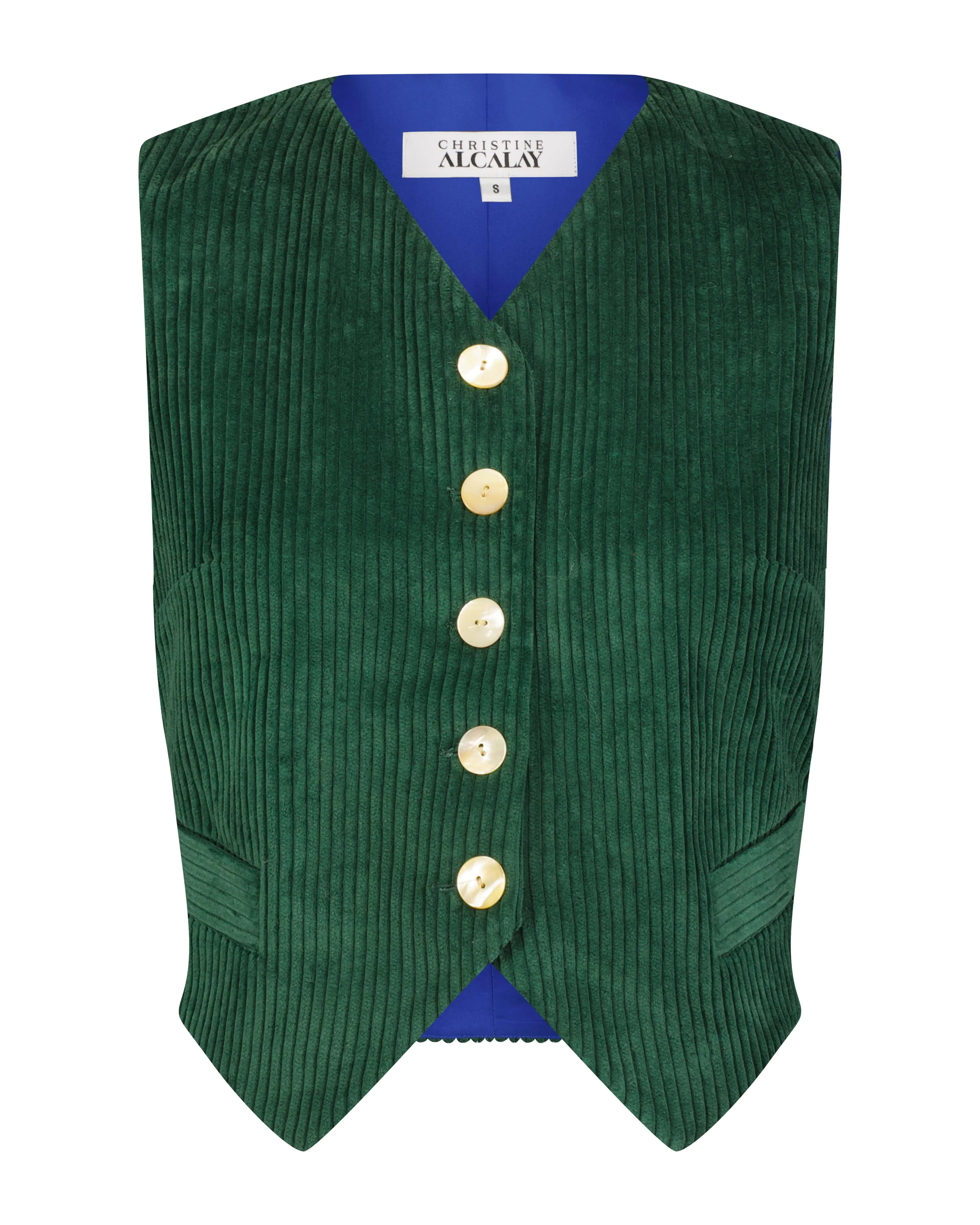 Annie Vest in Corduroy