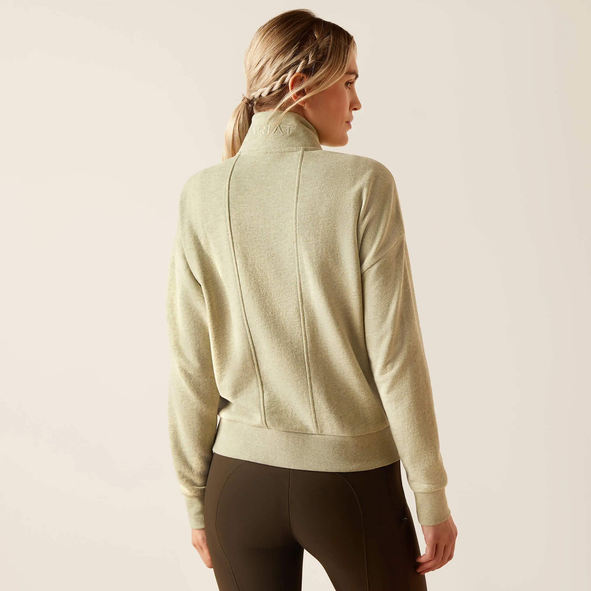 Ariat Ladies Friday Cotton 1/2 Zip Sweatshirt