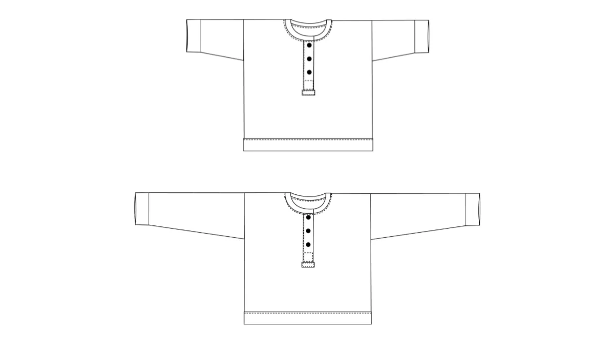 Aster Top // A Zero Waste PDF Sewing Pattern