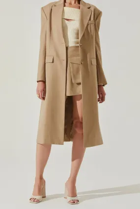 ASTR THE LABEL - BRYLEE WOOL BLEND COAT