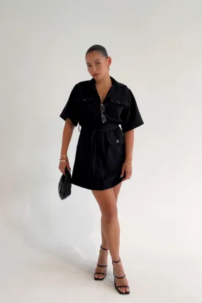 ATHENA DRESS BLACK