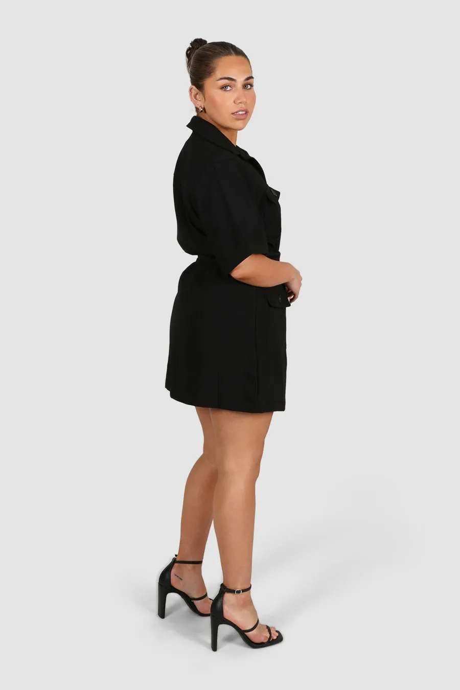 ATHENA DRESS BLACK