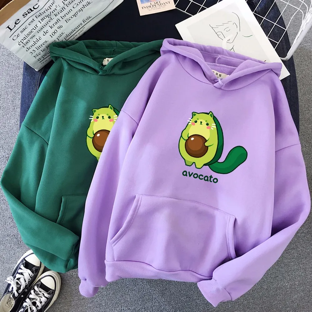 Avocato Cat Hoodie