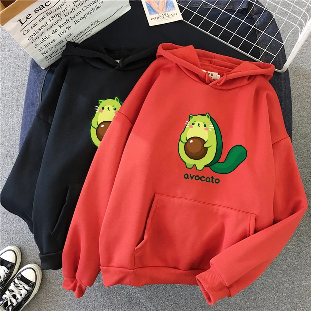 Avocato Cat Hoodie