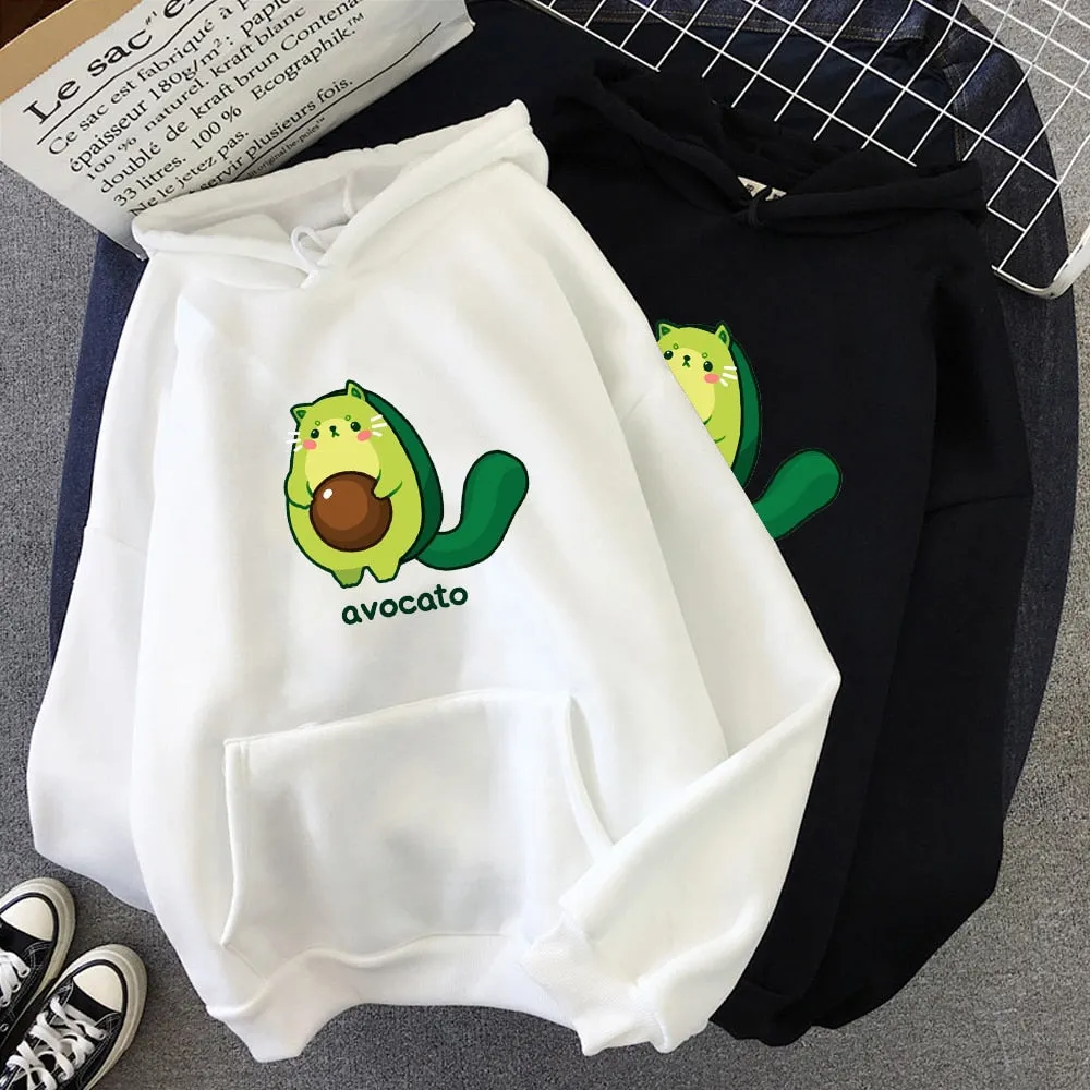 Avocato Cat Hoodie