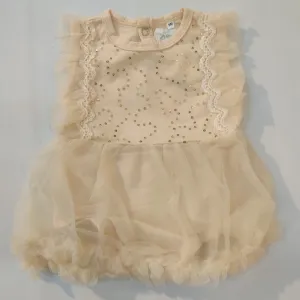 BABY GIRLS DRESS SIDE FRILL