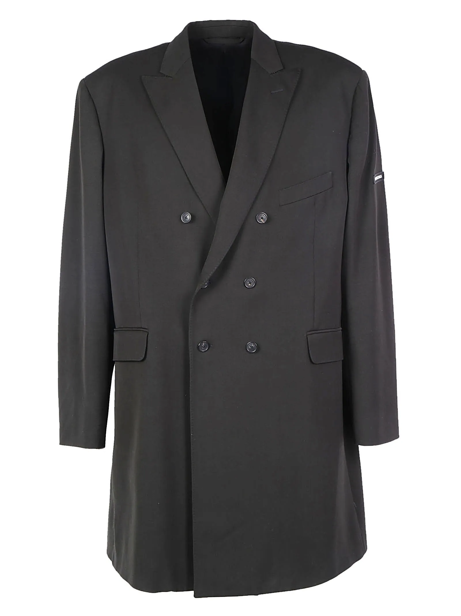 Balenciaga Double-Breasted Oversized Coat