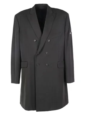 Balenciaga Double-Breasted Oversized Coat