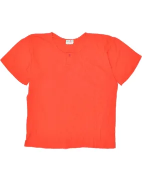 BALLOON Womens T-Shirt Top IT 42 Medium Red Cotton