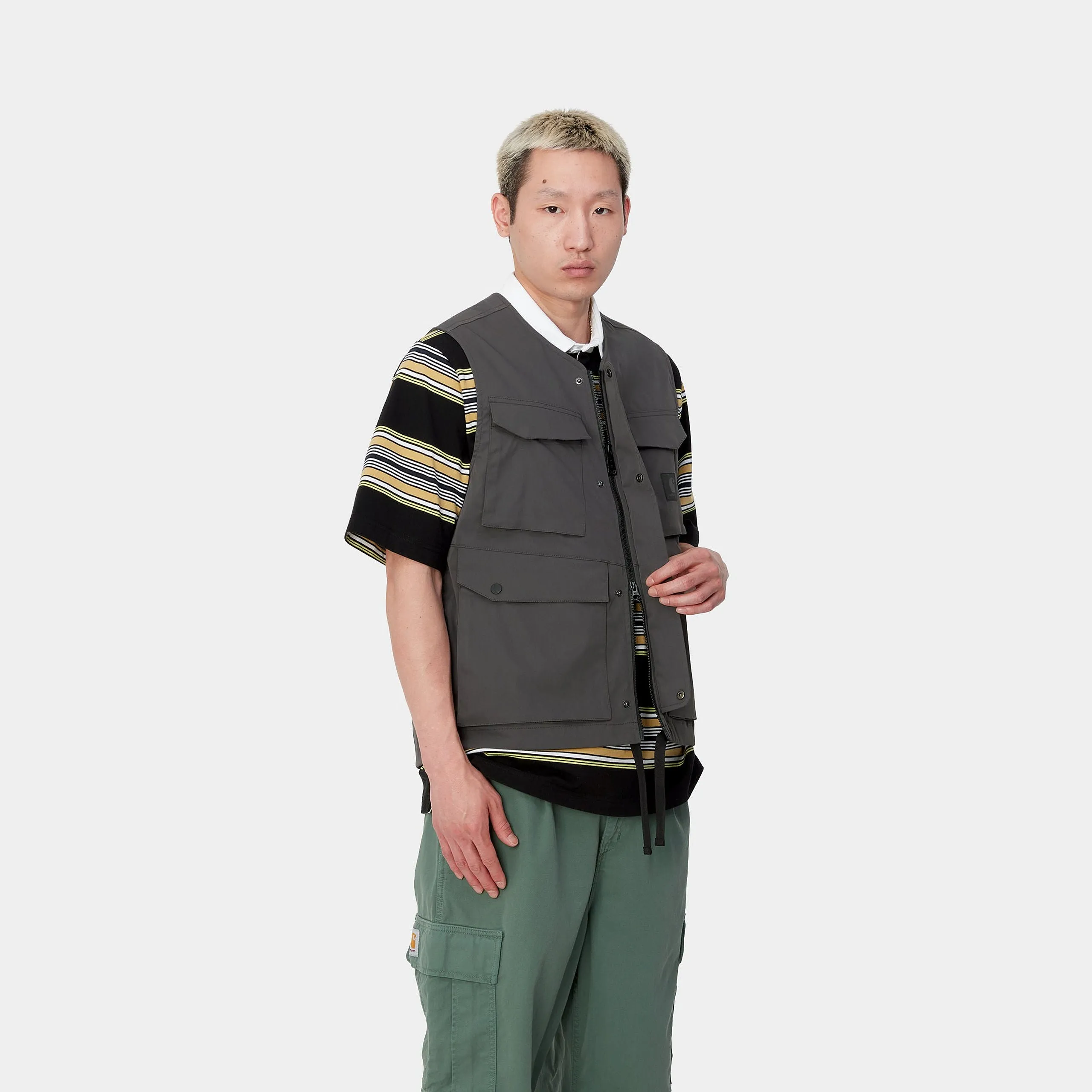 BALTO VEST / CARHARTT WIP / GRAPHITE