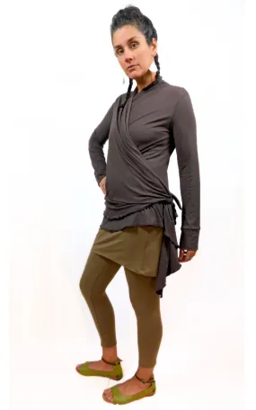 Bamboo Lettuce Wrap, Slim Dress & Tights - S,M,L