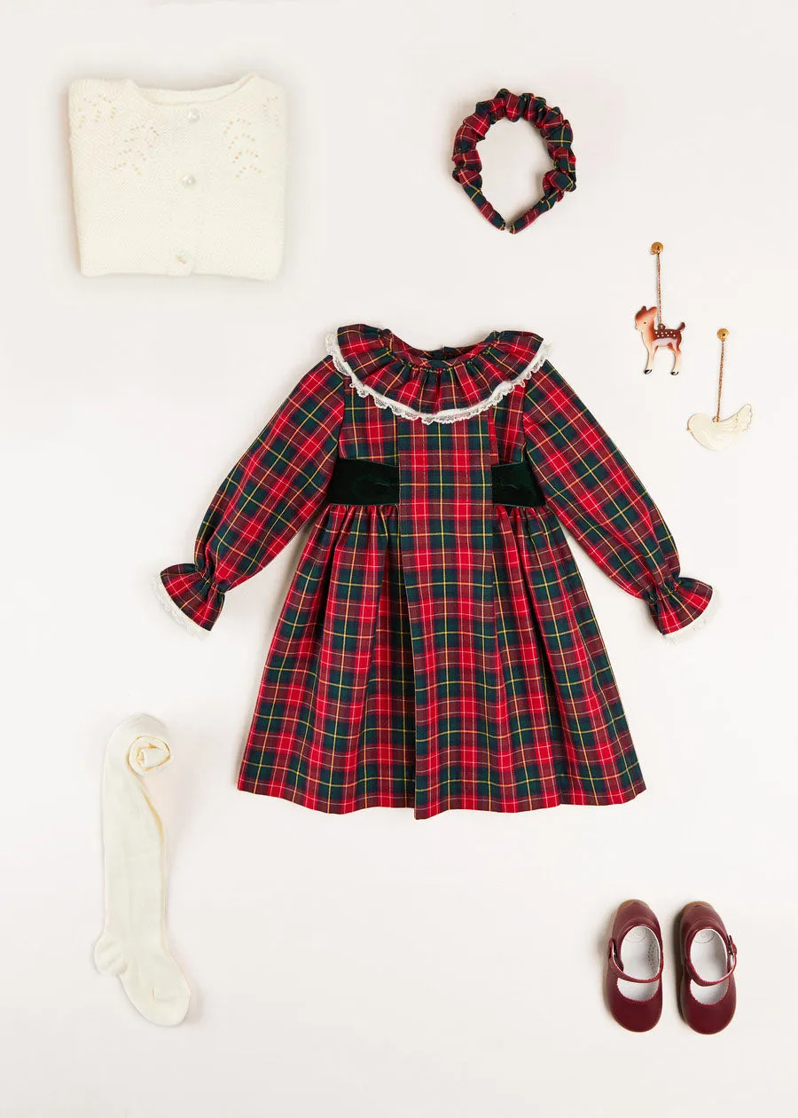 Belgravia Tartan Girl Gift Set in Red