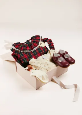 Belgravia Tartan Girl Gift Set in Red