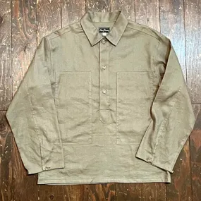 Big Pocket Army Serge Pullover Jacket
