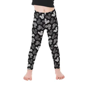 Black And White Animal Prints Kid's Leggings