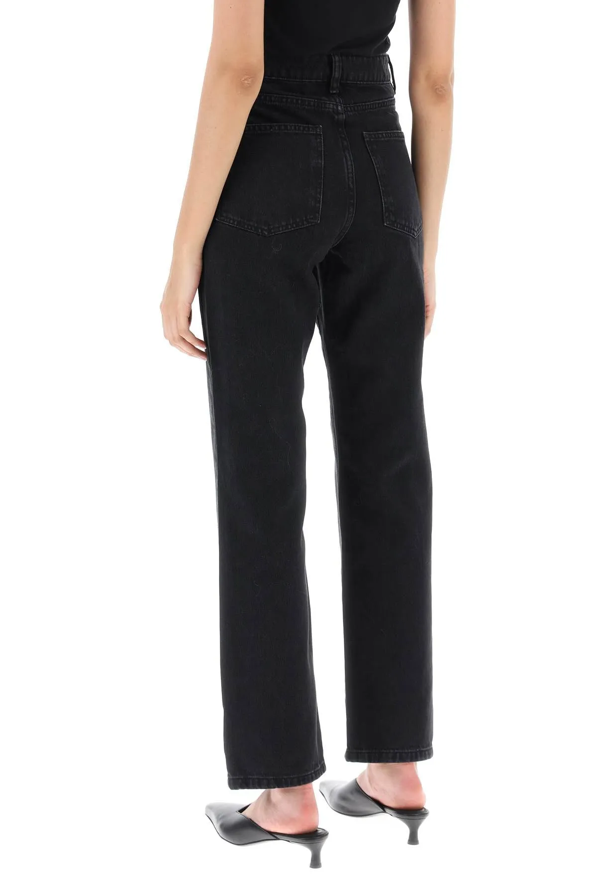 By malene birger milium jeans in organic denim