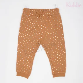 CA Light Brown Fleece Tights 3662