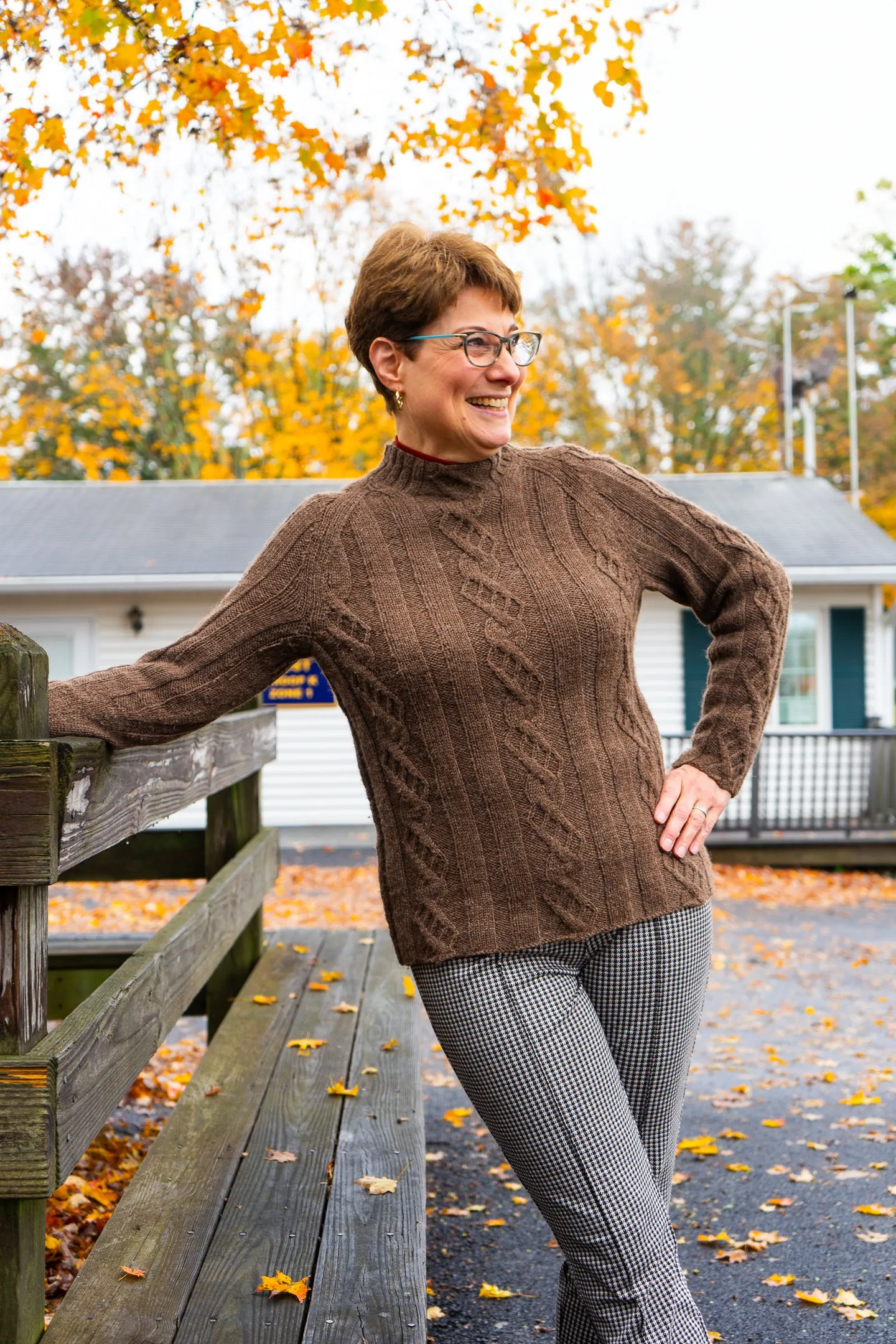 Cam Cable Pullover <br/><small>knitting pattern</small>
