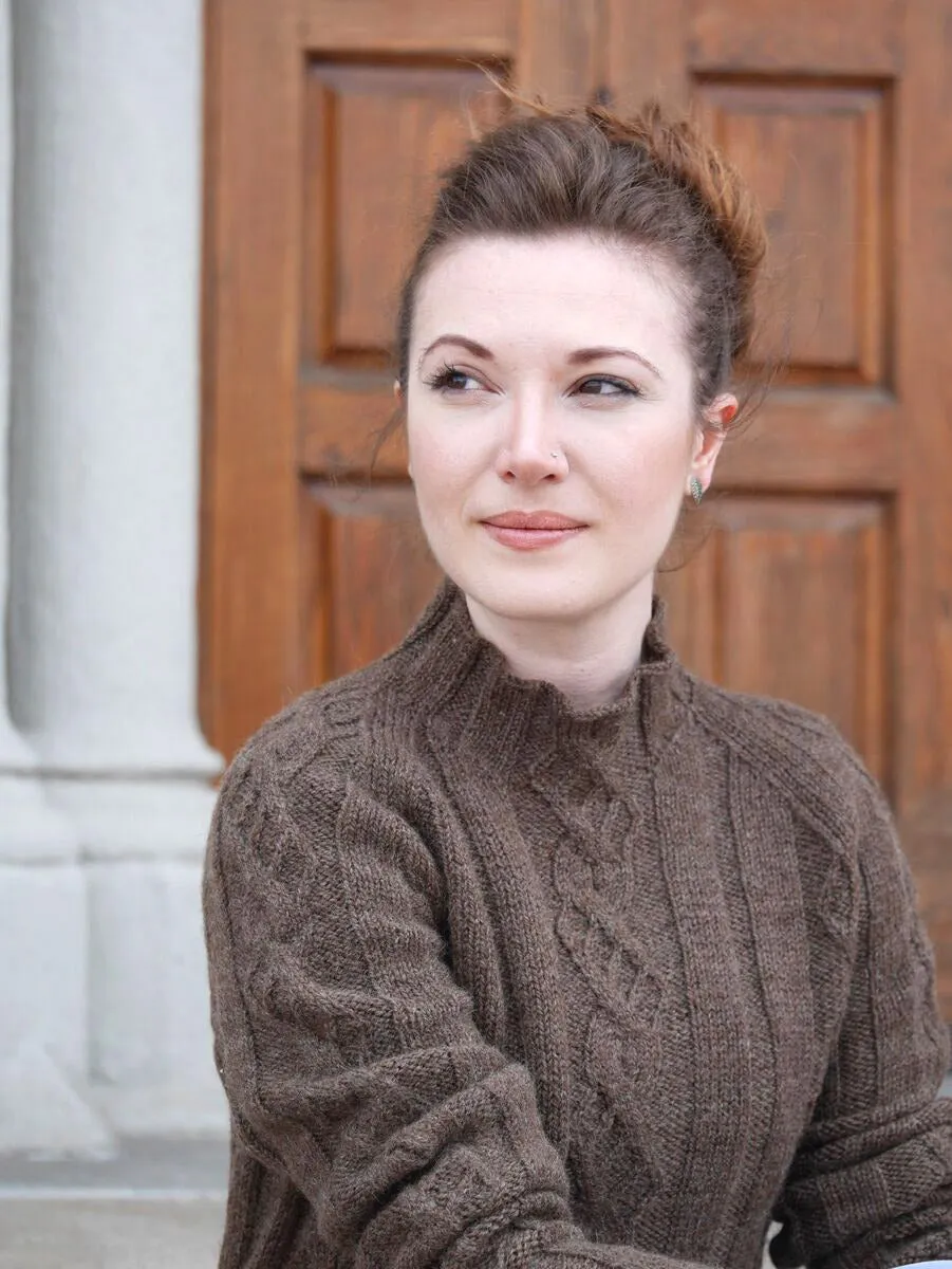 Cam Cable Pullover <br/><small>knitting pattern</small>