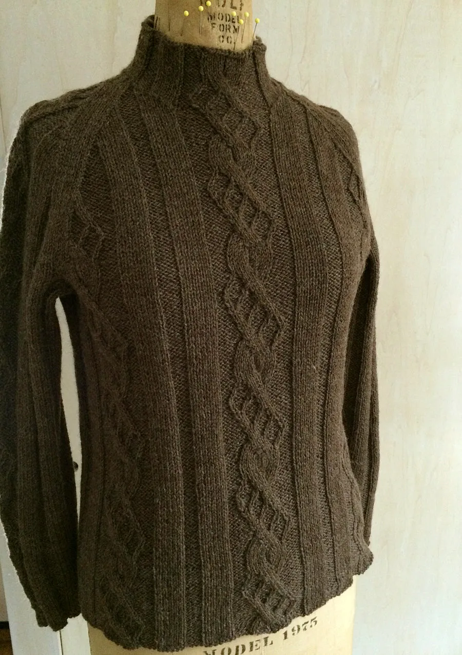 Cam Cable Pullover <br/><small>knitting pattern</small>