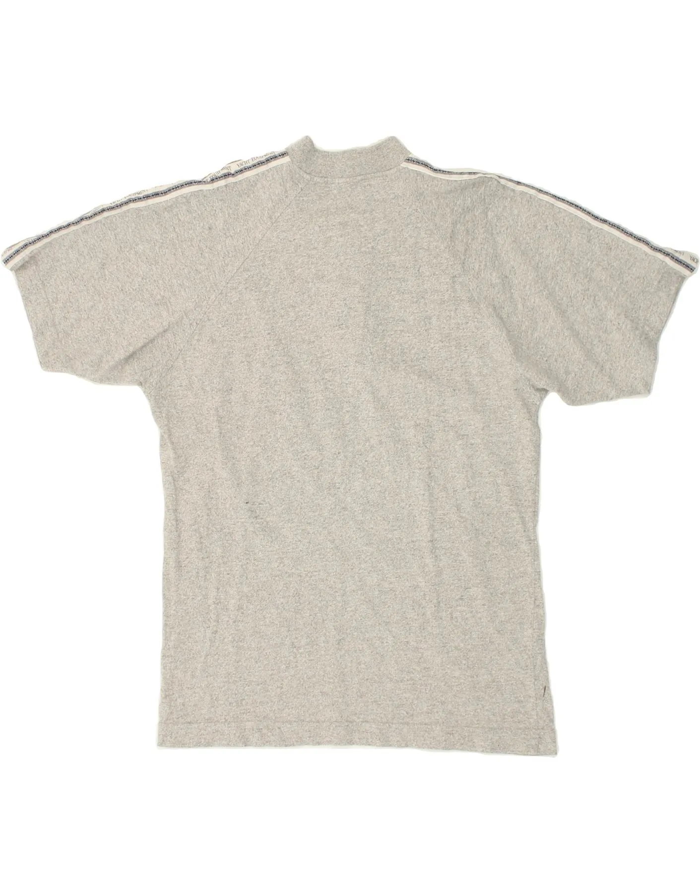 CAMPAGNOLO Mens Graphic T-Shirt Top IT 48 Medium Grey Cotton