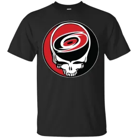 Carolina Hurricanes Grateful Dead Steal Your Face Hockey Nhl Shirts