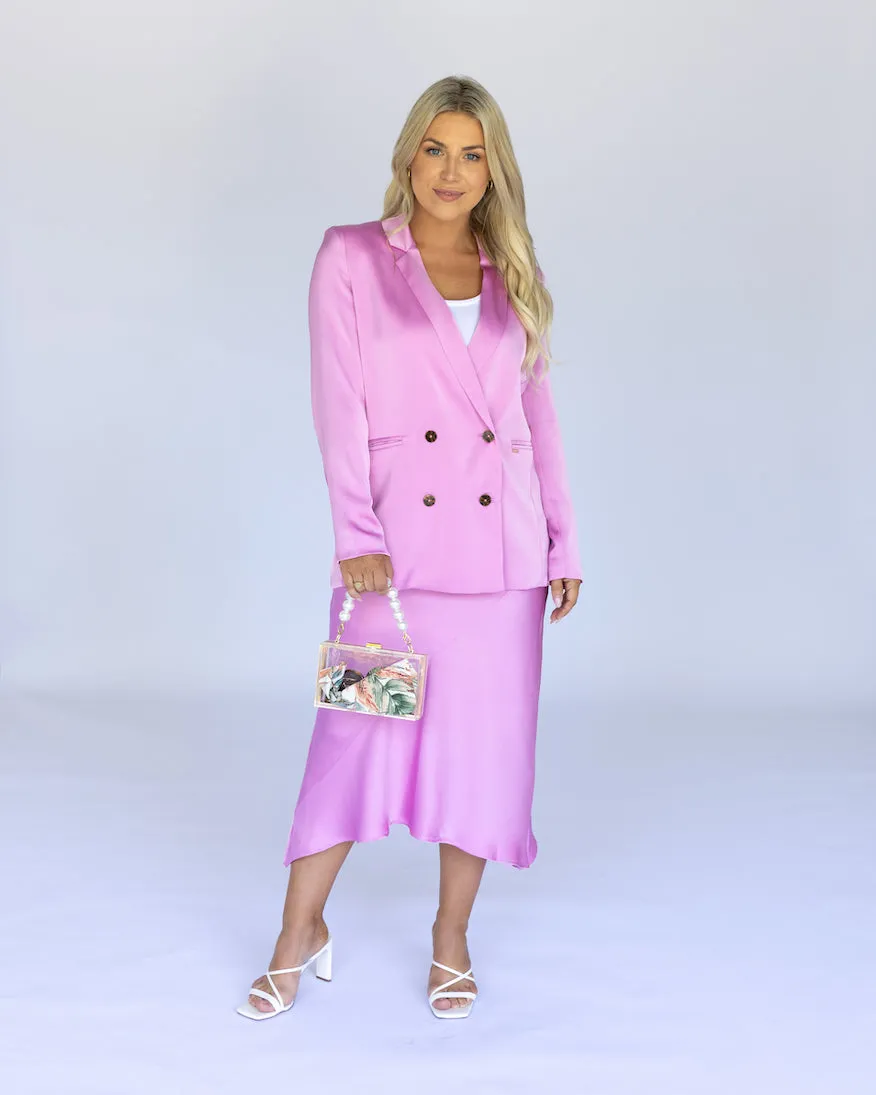 Coco Skirt - Blush Pink