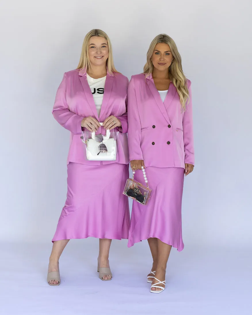 Coco Skirt - Blush Pink