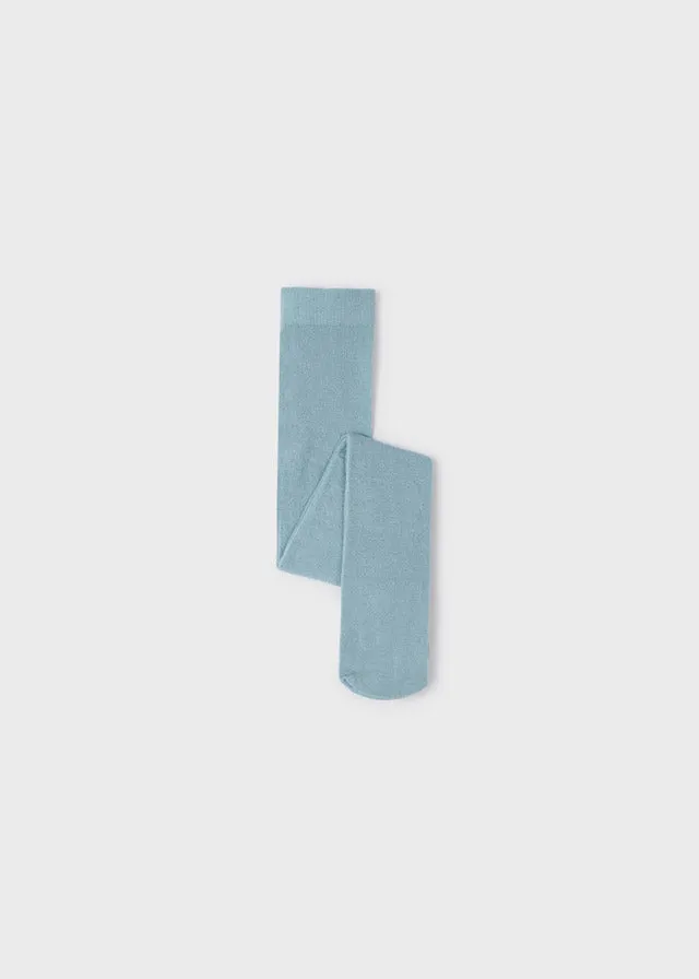 Cotton Blend Tights, Bluebell, Baby/Toddler