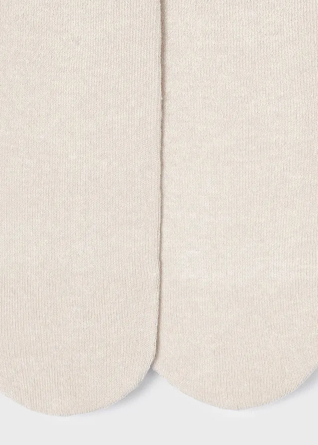 Cotton Blend Tights, Off-White, Toddler/Big Kid