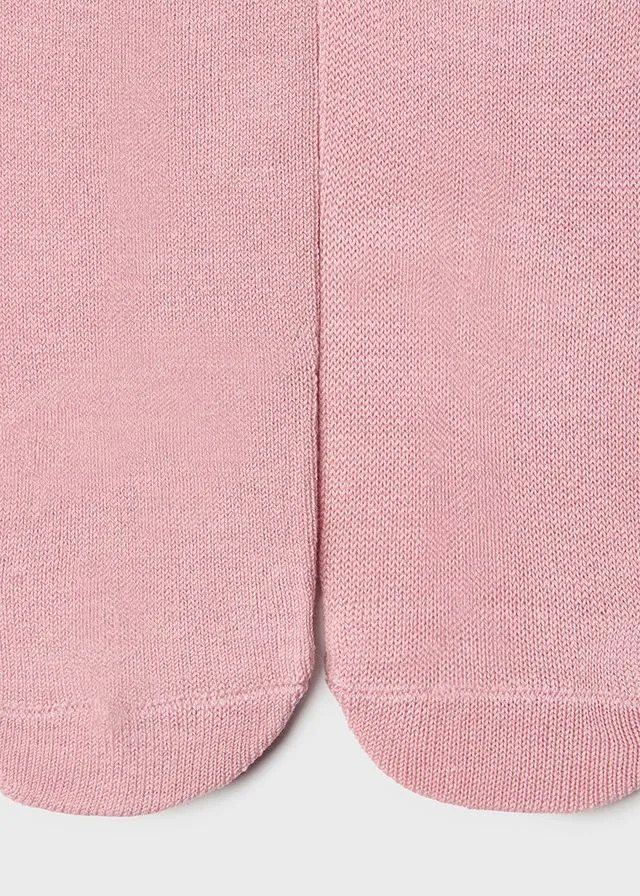 Cotton Blend Tights, Rose, Baby/Toddler