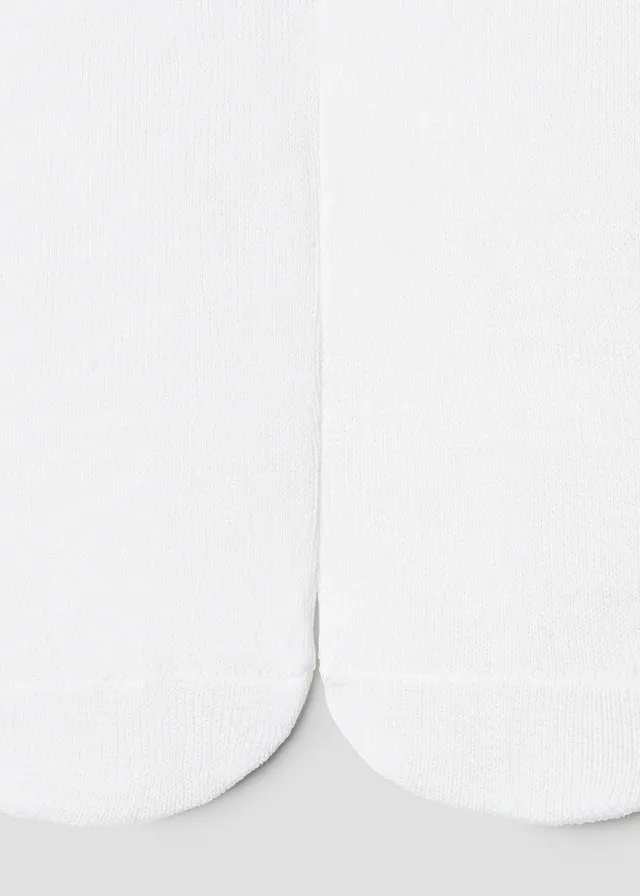 Cotton Blend Tights, White, Baby/Toddler