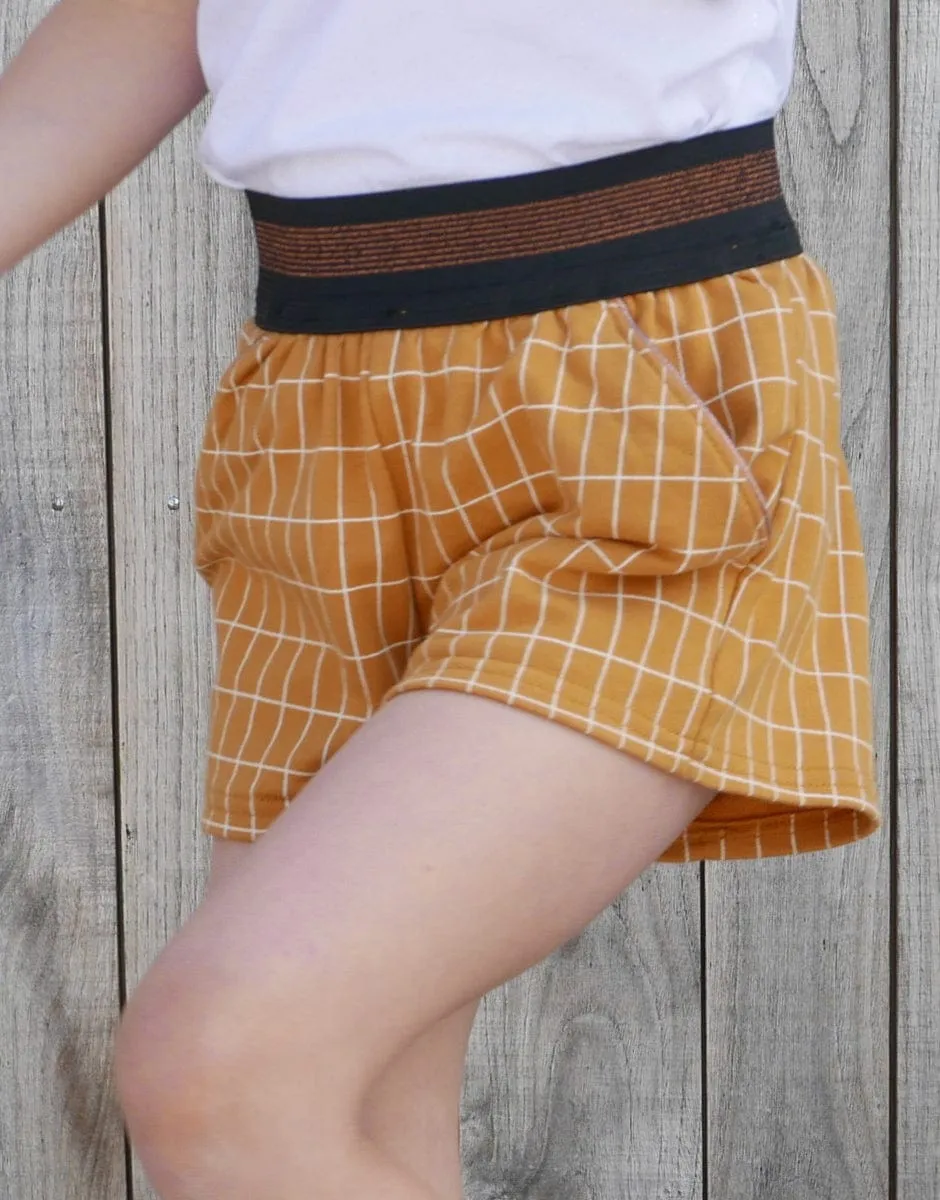 Dakar Trousers & Shorts Sewing Pattern (3y - 12y), Ikatee
