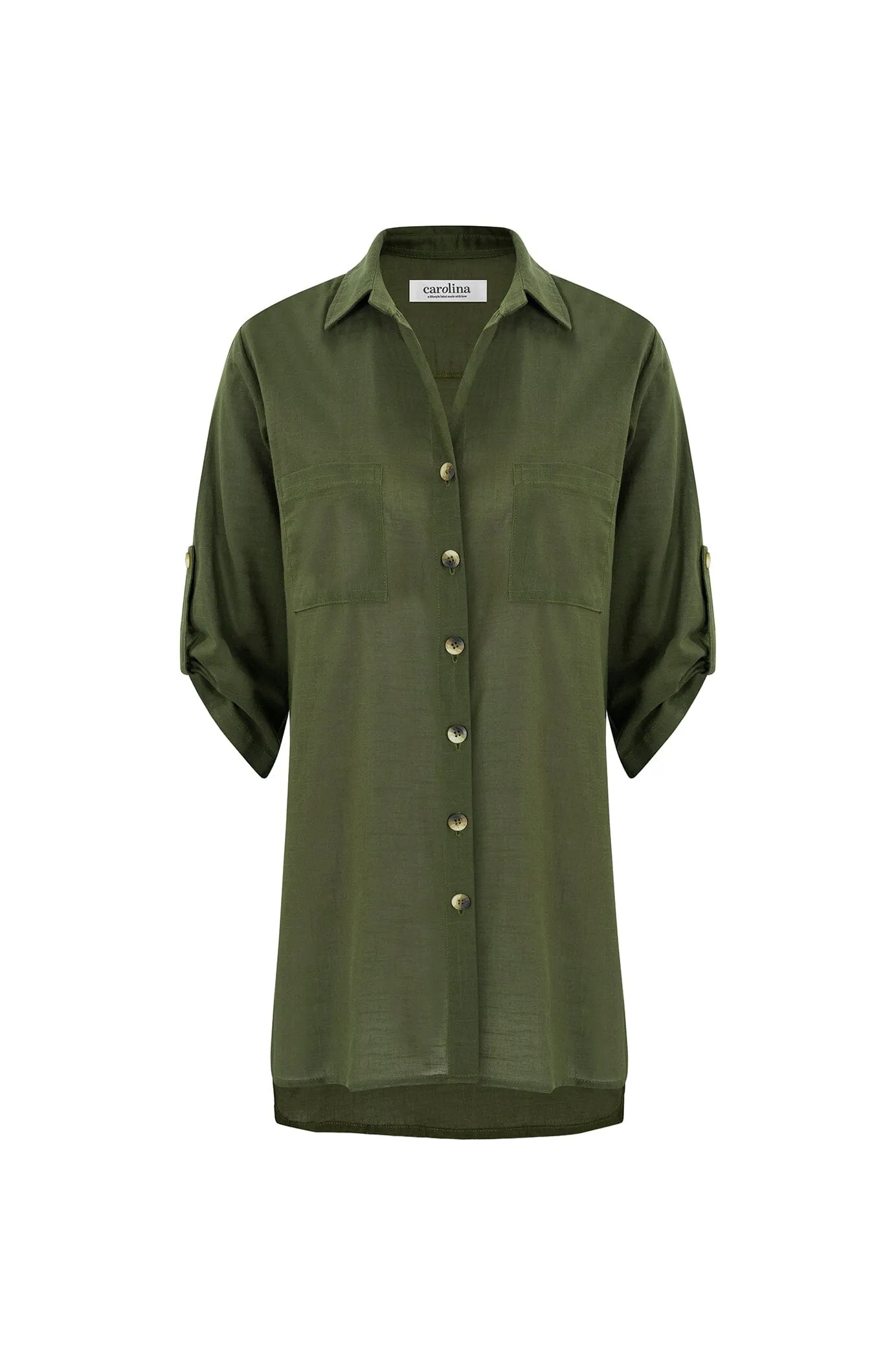 Denver Dress Shirt Olive