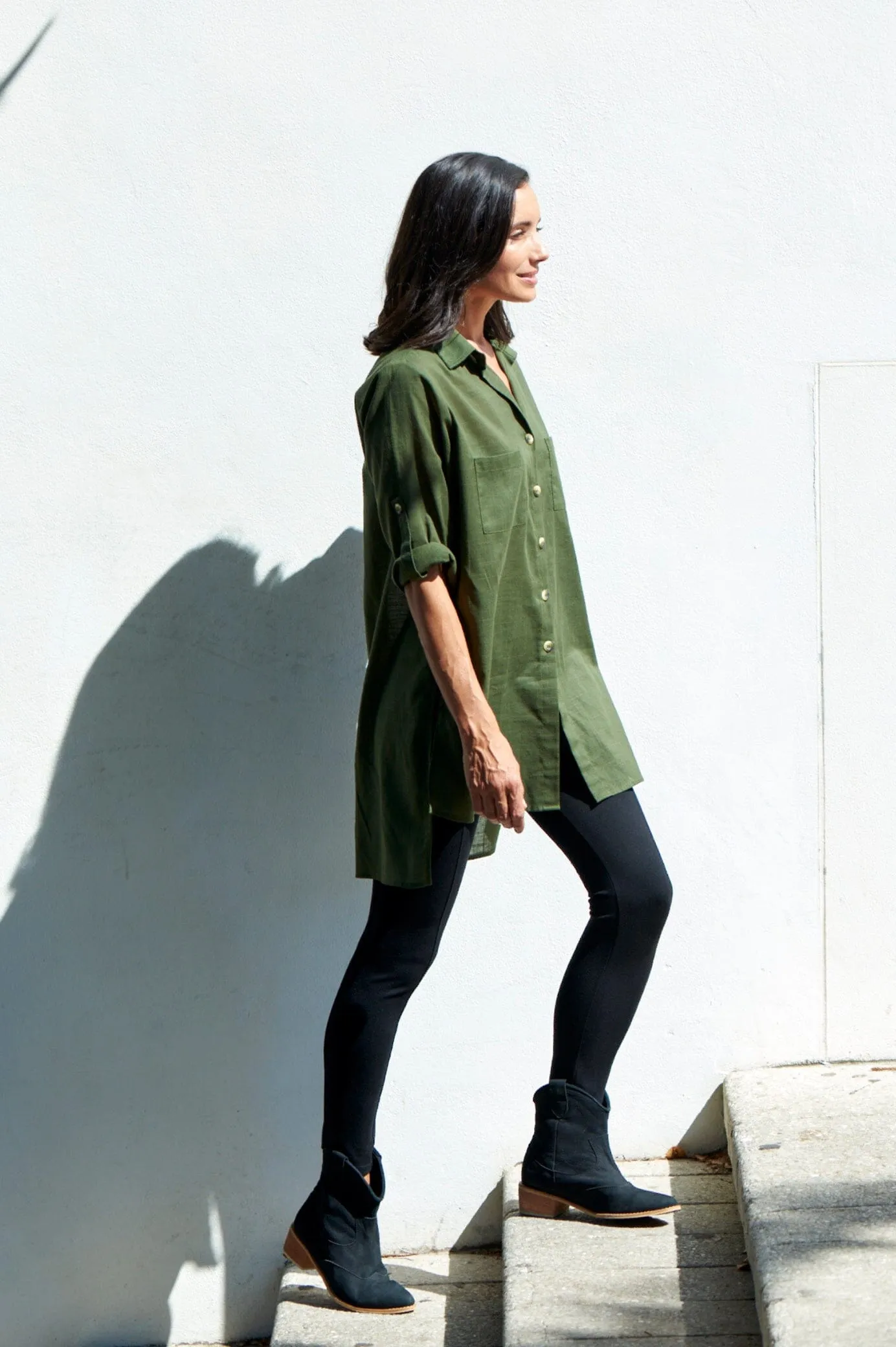 Denver Dress Shirt Olive